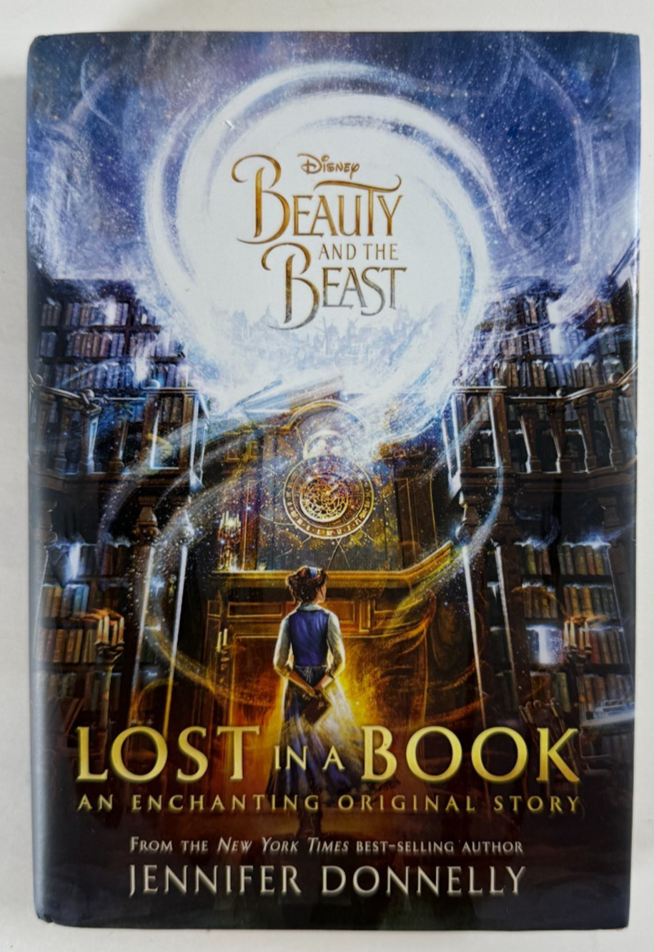 Disney Beauty and the Beast Lost in a Book HC Jennifer Donnelly 2017 1st Ed